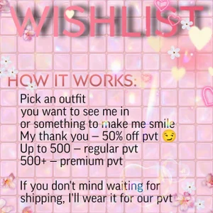 mimibunxo wishlist Pic