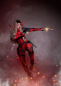 seraphine23 Deadpool COSPLAY 🥸 Immagine  8