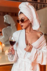 AilishBenson Coffee, Towels & hot Secrets😈🥰 Pic 9