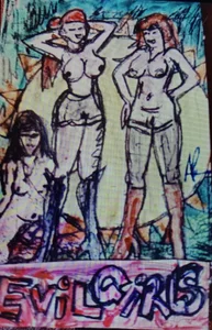 Evil_Giirls: A beautiful Christmas drawing (Azzhard) ( фото)