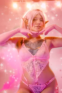 Zdjęcia AuroraChannn Pink Elf Princess 👑💗:  2