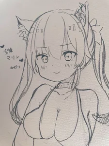 HIKARI_x0 お絵描き♡ Pic 2