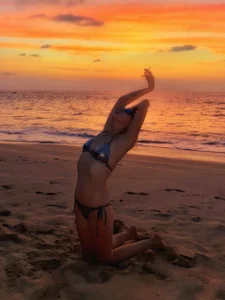 Martha_Hoffman Island Goddess smoking Pic 5
