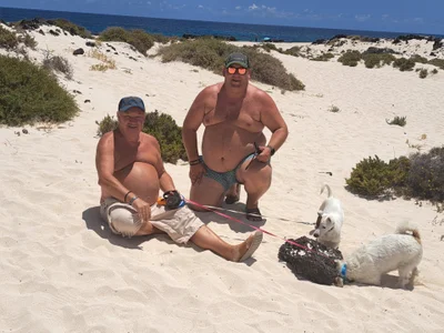 Partner and i de barenfan  5 photos