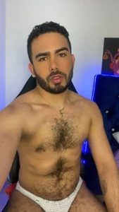 adamhairy White underwear 2 Pic