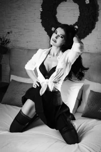 AngelaFay Black and white Pic