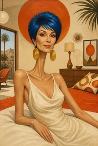 The Eccentrics: A Mid-Century Artist Series od Jujutopia  7 snímek