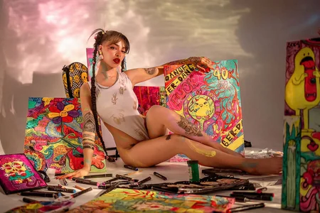 Kitty_arts's 💌My most authentic letter of introduction, I am art, painting, soul and body 🎨💖Nice to meet you ✨ Sex Photo 5