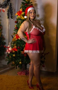 big_tits_in_your_face: Ho Ho Hot🔥🎄 ( 4 фото)