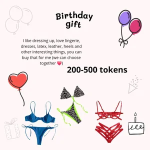 TinniAngel 🎁 🎉 For those asking how you can make my birthday extra special, I've created that wish set ♥️ Pic 9