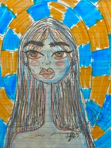Lissie_Seoung_ Some drawings and makeup🖌️👩🏻‍🎨❤️ Εικόνα 6