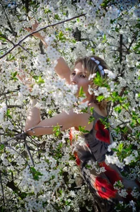 AdrianaSea Spring. Flowers. And me Pic 9