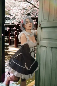 Niconya COSPLAY THE SWEETNESS OF REM (Re:Zero) صورة واحدة|Niconya COSPLAY THE SWEETNESS OF REM (Re:Zero) صورتان|Niconya COSPLAY THE SWEETNESS OF REM (Re:Zero)  2 صور|Niconya COSPLAY THE SWEETNESS OF REM (Re:Zero)  2 صورة