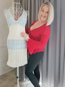 Vintasia Crochet Dress Pic 2