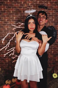kameron_and_Nick I remembered my mischievous October🎃 Pic
