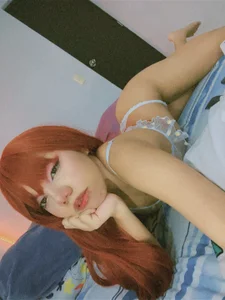 lilith_pink__ Red hair slika