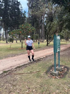 vanesa_mystic2 exercising my body outdoors Foto