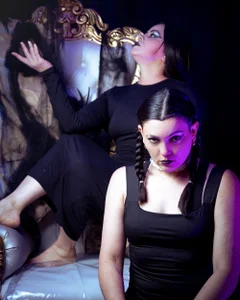 Sahara_Mk Merlina and Morticia🎃🎃  3টি ছবি