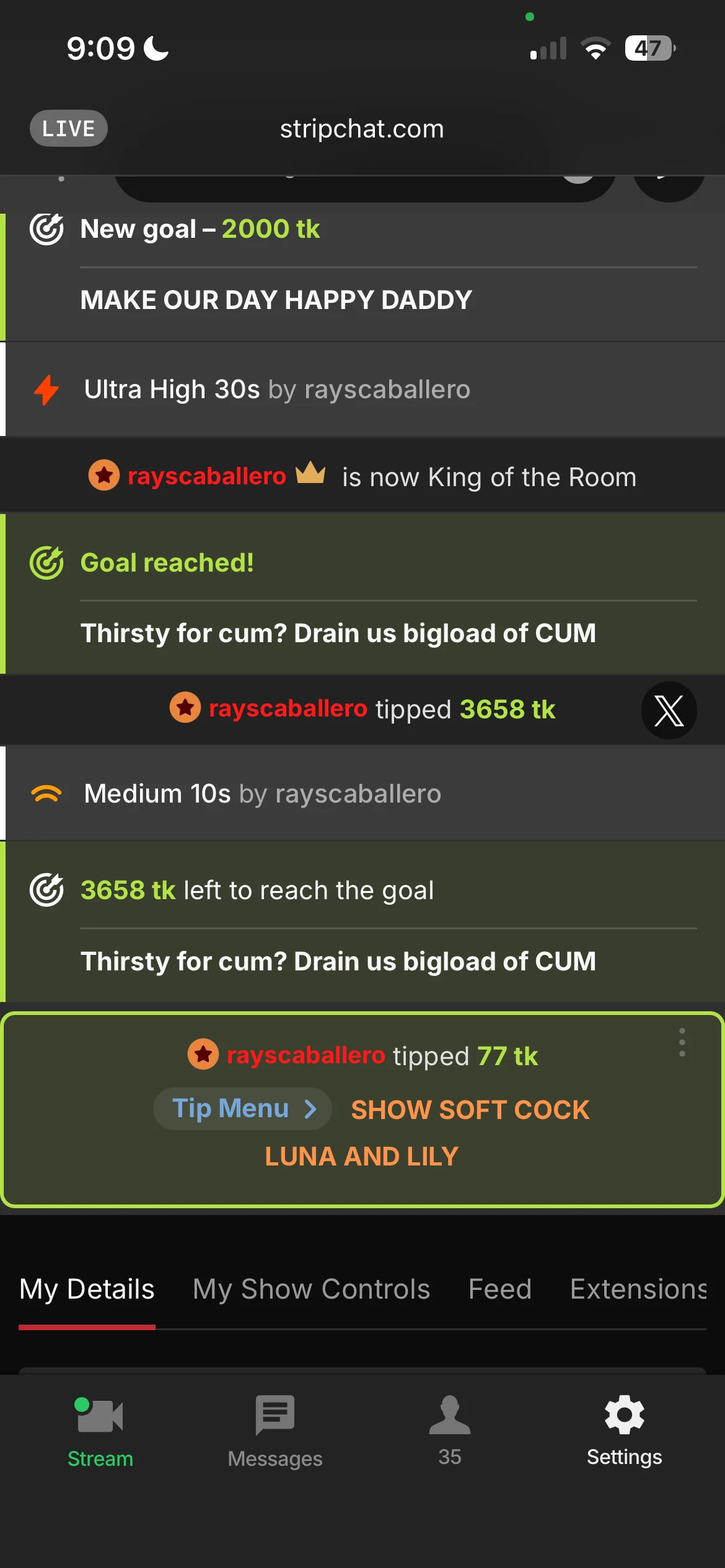 bigmeatcock_luna BE MY DADDY AND LET ME SPOIL YOU😉 Εικόνα 2