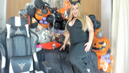 Danna a black angel at Halloween de Danna_topless Foto 7