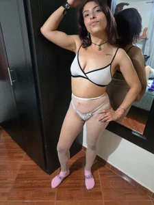 Violet in White