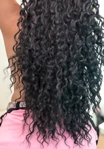 angelwavy: A fresh look ✨. Meet my new hair. 🖤 ( фото)