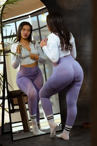 lucyybell Gym Outfit Gambar 3