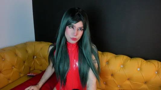 Lexxxxx_ red and green latex Foto