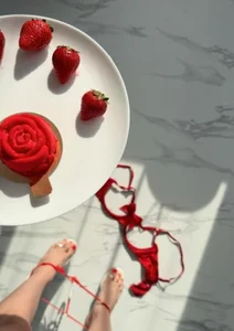OurLove88 The Red rose Desert @Strawberry slika 8