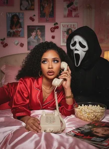 ChloeJoyce Popcorn and boo Gambar 5