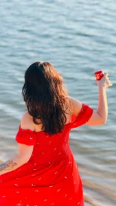 wildrossy red dress Pic