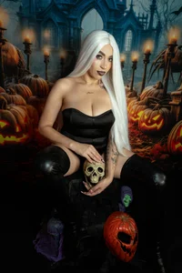 CamilleJuicy_ this is halloween 🎃💀 Foto 3