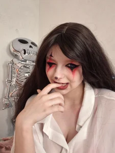 AishaAysitt My new Halloween look is a clown! صورة واحدة|AishaAysitt My new Halloween look is a clown! صورتان|AishaAysitt My new Halloween look is a clown!  صور|AishaAysitt My new Halloween look is a clown!  صورة