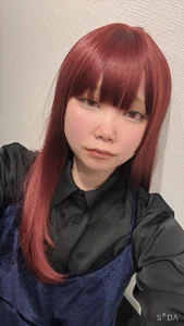 miwako_mothi ウィッグ被ってる💄❤️ Hình 3