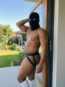 ChunkyNThick Black Balaclava Pic 5