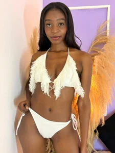 Haileyconnors_ WHITE LINGERIE Bilde 5