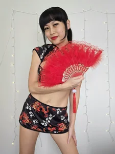 OrientalAngel Are you my fan? 🪭 Poză