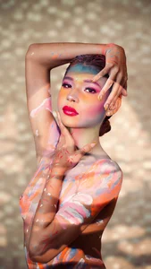 crystal_giltonのBody paint artistic 🔥💖✨の 8枚の写真