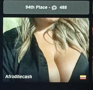 Afroditecash in the top 100/ in denn Top 100 Foto