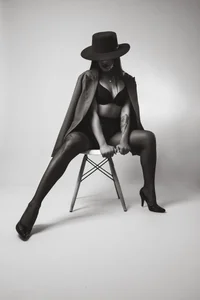 Amber_villalobos_ black and white Pic