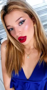 Sally_candy_ sexy body In blue Pic 4