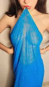 Dasydoll Dasy in Blue 🦋 Dupatta Billede 4