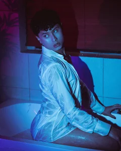 Noah_dupont_ In the Glow 🩵💜✨ 사진 4