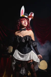 Kanela_miller_ A touch of Easter… and another of mischief 🐰🖤 Pic 2