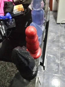 Xauencaliente: Dildo dragón negro enorme en espiral 16 ancho y 20 largo, no cabe entero dentro mi culito prieto ( фото)