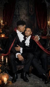 kenner_jacksom 🎃 los vampiros más sexys y peligrosos, happy Halloween baby’s 🧛🏾🧛🏾 Gambar 4