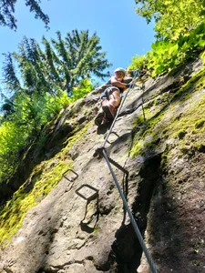 AsianTeen-BigBoops Hiking the Mountains in Austria Pic 5
