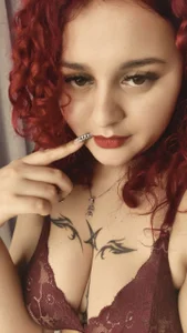 RosalieVittoria Burgundy Lingerie Pic 6