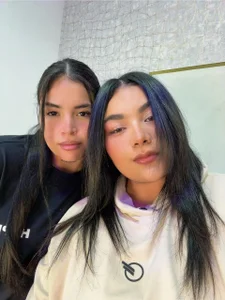 Mia_and_lexy We are so naughty that we need punishments, don't you give them 🍒🫦❤️‍🔥🥰🔥 Foto