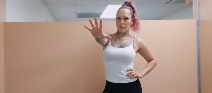 TattooedTranzGoddess Public Foto 5